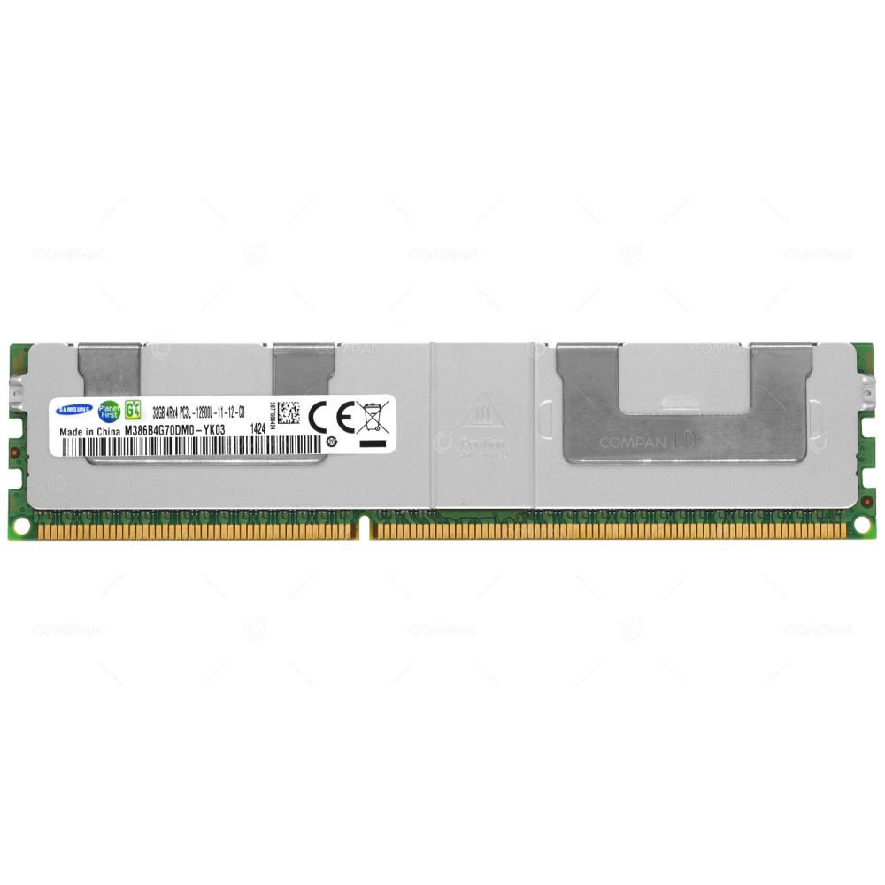 GG-MJ332G2X2-R HITACHI 32GB 4RX4 PC3L-12800L DDR3 1600MHZ ECC REGISTERED LOAD REDUCED MEMORY M386B4G70DM0-YK03